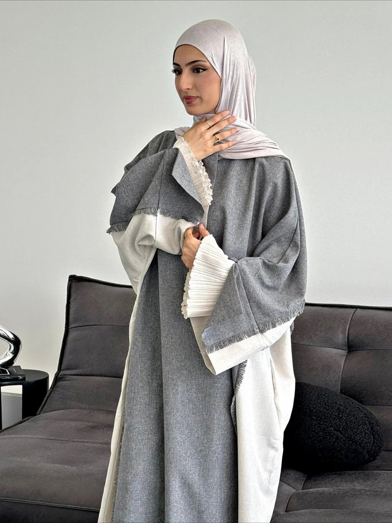 Abaya à franche