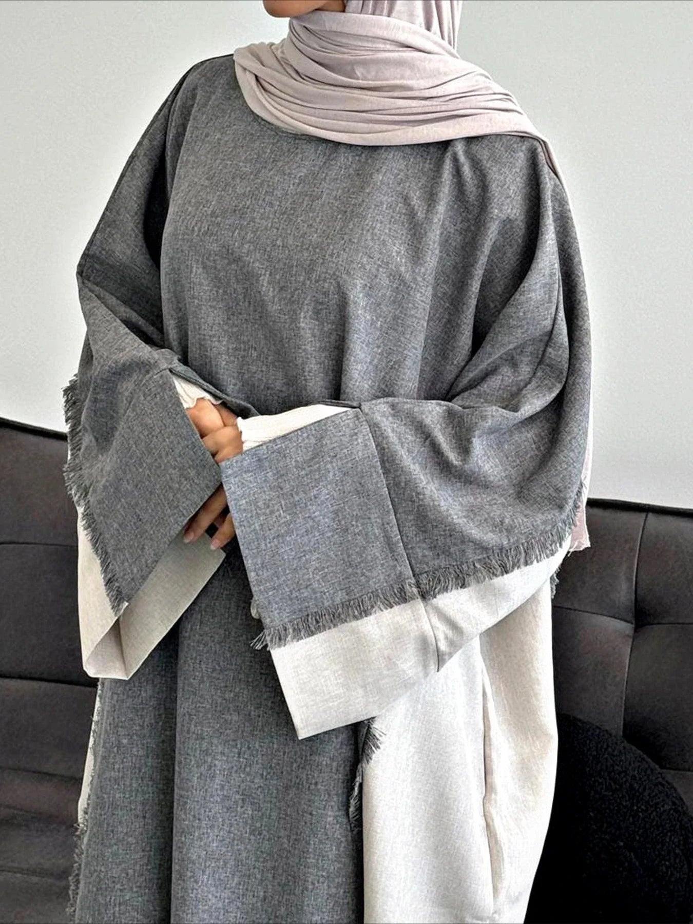 Abaya à franche